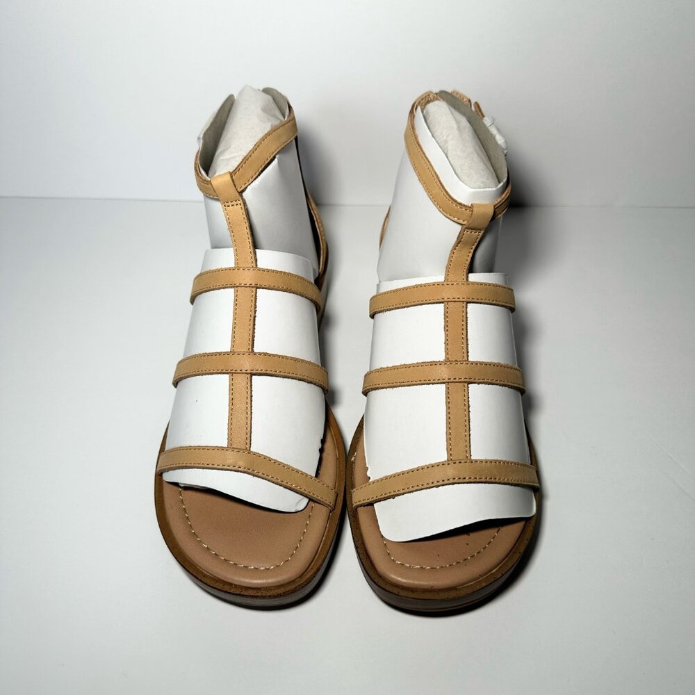 Lucky Brand Women's Ellian Crossiant Lyca Synthetic Wedge Sandal 7.5M, Brand New - Picture 8 of 13